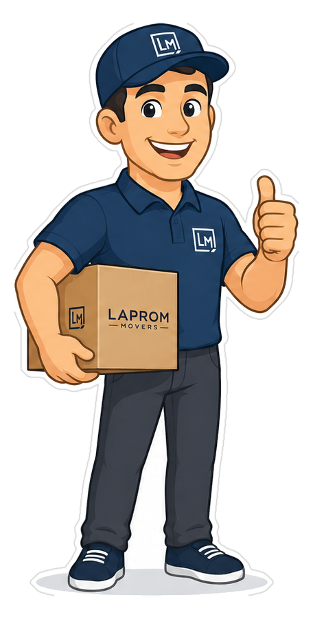 Laprom Movers mover mascot